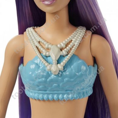 Фотография, изображение Русалка с пурпурными волосами серии Дримтопия Barbie (HGR10)