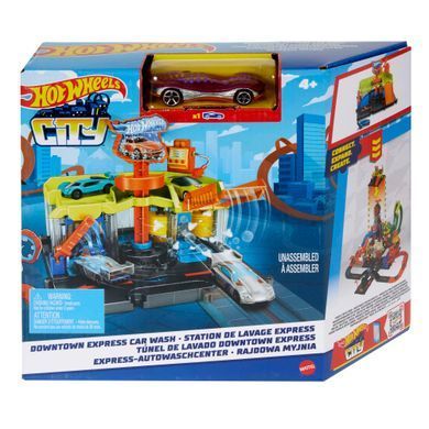 Фотография, изображение Игровой набор "Скоростная автомойка" Hot Wheels (HDR27)