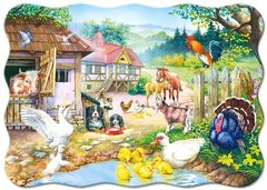 Фотография, изображение Пазл для детей "Ферма" Castorland (B-03136)