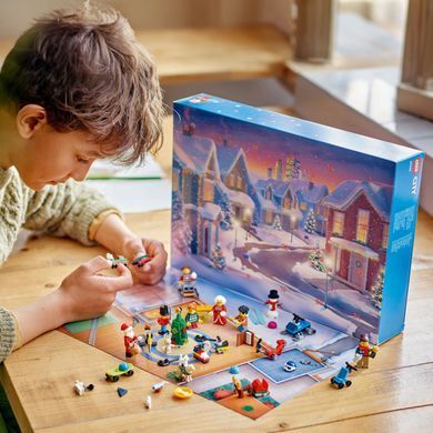 Конструктор LEGO City Рождественский календарь 2024 (60436)