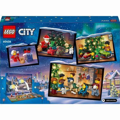 Конструктор LEGO City Рождественский календарь 2024 (60436)