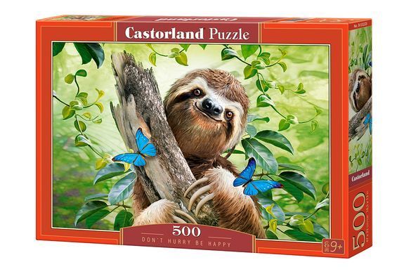 Фотография, изображение Пазл для детей "Счастливый ленивец" Castorland (B-53223)