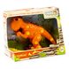 Динозавр-конструктор POLESIE "Тиранозавр" 40 елементів у коробці (77158), Разноцветный