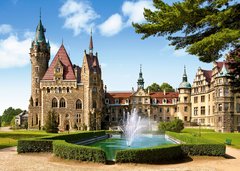 Фотография, изображение Пазл "Мошненский замок, Польша" Castorland, 1500 шт (C-150670)