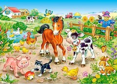 Фотография, изображение Пазл для детей "На ферме" Castorland (B-13197)