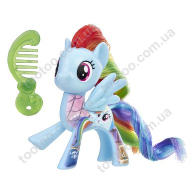 Фотография, изображение Игровой набор Hasbro My Little Pony пони-подружки Рейнбоу Деш с аксессуаром (B8924_E0728)