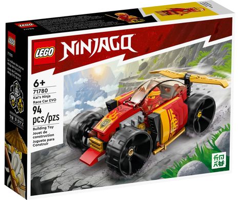 Конструктор LEGO Ninjago Гоночний автомобіль ніндзя Кая EVO (71780)