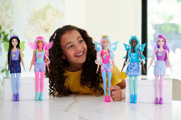 Фотография, изображение Кукла "Цветное перевоплощение" Barbie, серия "Галактическая красота", в ассортименте (HJX61)