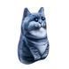 Мягкая подарочная игрушка "Серый кот", высота 30см (PRIKO12_SU), фотография