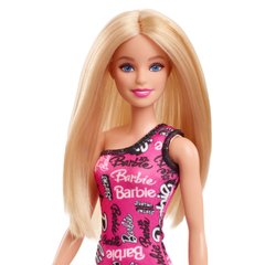 Фотография, изображение Кукла Barbie "Супер стиль" в брендированном платье-блондинка (HRH07)