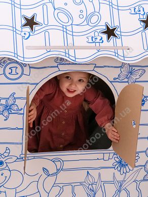 Фотография, изображение Игра детская комнатная DREAM MAKERS "Домик для раскрашивания" (DOM1C_UA)