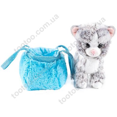 Фотография, изображение Мягкая игрушка FANCY Котик в сумочке-переноске (SUMK0)