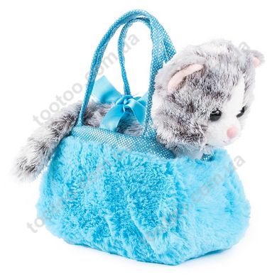 Фотография, изображение Мягкая игрушка FANCY Котик в сумочке-переноске (SUMK0)