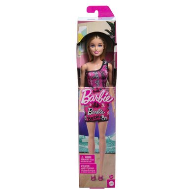 Фотография, изображение Кукла Barbie "Супер стиль" в брендированном платье-блондинка (HRH07)