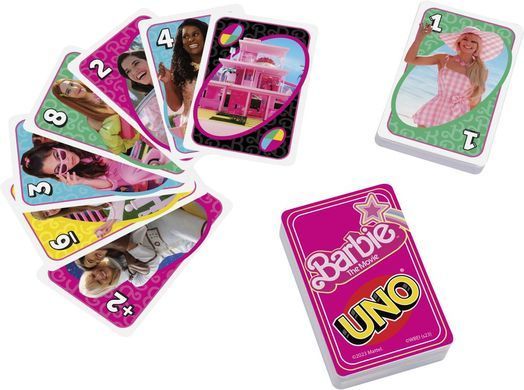 Фотография, изображение Настольная игра UNO "Barbie в кино" (HPY59)