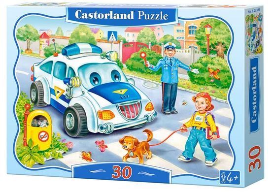 Світлина, зображення Пазл для дітей "Дорога до школи" Castorland (B-03204)