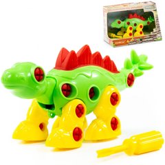 Динозавр-конструктор POLESIE "Стегозавр", 30 элементов в коробке (76793)