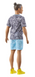 Лялька Кен "Модник" в футболці з візерунком пейслі Barbie (HPF80), фотографія