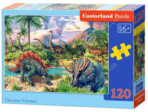 Фотография, изображение Пазл для детей "Динозавры" Castorland (B-13234)