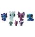 Игровой набор Hasbro Littlest Pet Shop космические петы 7 шт (E2129_E2252), фотография