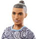 Лялька Кен "Модник" в футболці з візерунком пейслі Barbie (HPF80), фотографія