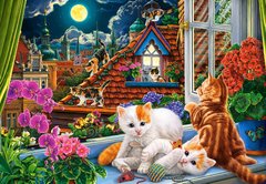 Фотография, изображение Пазл Castorland, Очаровательные котята, 1500 деталей (C-152056)