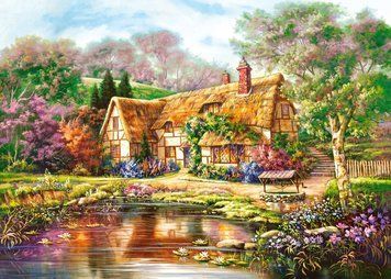 Світлина, зображення Пазл "Мальовниче містечко" Castorland, 3000 шт (C-300365)