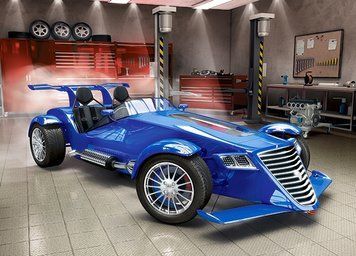 Світлина, зображення Пазл для дітей Ready for Race "Готовий до гонки" Castorland (B-018406)