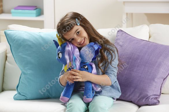 Фотография, изображение Мягкая игрушка Hasbro My Little Pony плюшевый пони Cелестия 30 см (E0034_E0429)
