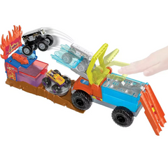 Світлина, зображення Ігровий набір "Пожежний порятунок" серії "Зміни колір" Monster Truck Hot Wheels (HPN73)