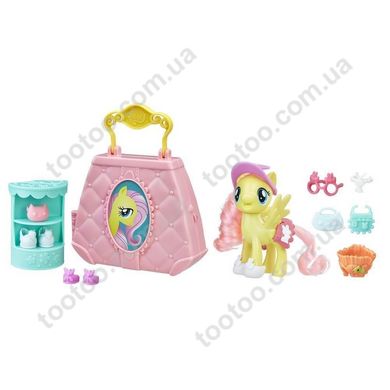 Фотография, изображение Игровой набор Hasbro My Little Pony возьми с собой Флаттершай (E0187_E0712)