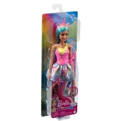 Світлина, зображення Лялька-єдиноріг у світло-рожевому стилі серії Дрімтопія Barbie (HGR21)