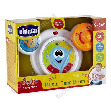 Фотография, изображение Игрушка музыкальная Chicco "Music Band Drum" (06993.10)