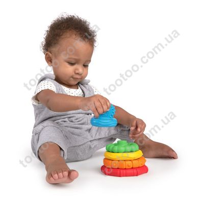 Фотография, изображение Игрушка-пирамидка Baby Einstein "Stack & Teethe" (12356)