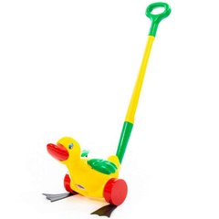 Фотография, изображение Развивающая игрушка каталка "Утёнок с ручкой" Polesie