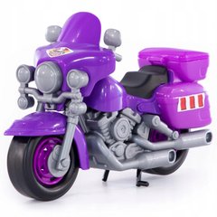 Фотография, изображение Игрушка Polesie мотоцикл полицейский "Харлей" фиолетовый (8947-2)