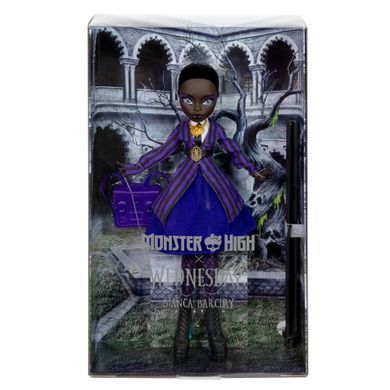 Фотография, изображение Кукла Monster High Wednesday Бьянка в школьной форме (JDR71)