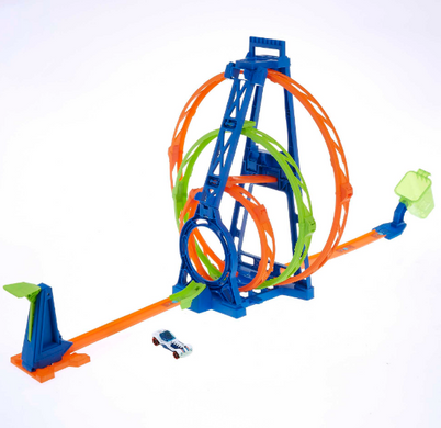 Фотография, изображение Трек "Тройная петля" Hot Wheels (HMX37)