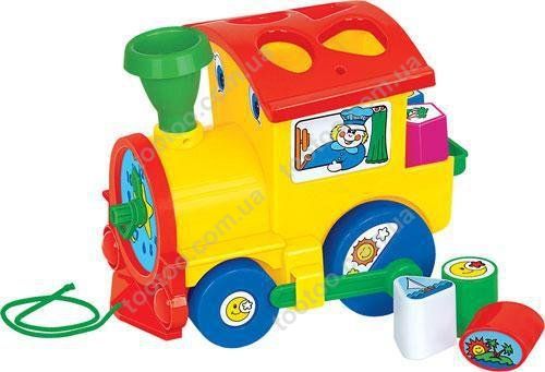 Фотография, изображение Развивающая игрушка "Занимательный паровоз", Polesie