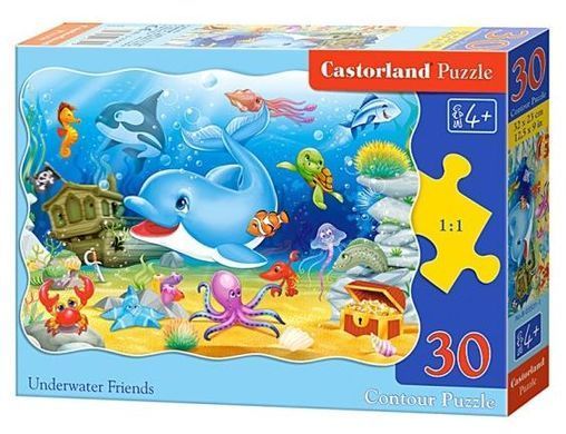 Світлина, зображення Пазл для дітей "Підводні друзі" Castorland (B-03501)