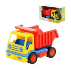 Фотография, изображение Игрушка WADER-POLESIE "Базик", автомобиль-самосвал в коробке, (37602)