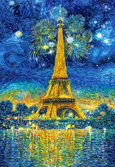Світлина, зображення Пазл "Святковий Париж" Castorland, 1500 шт (C-151851)