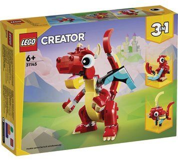 LEGO Конструктор Creator Красный Дракон (31145)