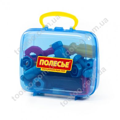 Фотография, изображение Игровой набор для мальчика "Механик" (30 элементов в чемоданчике), Polesie (56498)