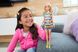 Лялька Barbie "Модниця" з брекетами у смугастій сукні (HPF73), фотографія