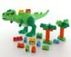 Динозавр-конструктор Polesie, 30 элементов в коробке (67807), фотография