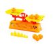 Игровой набор "Весы" "Чебурашка и крокодил Гена" + 6 апельсинов (в сеточке) (84262), фотография
