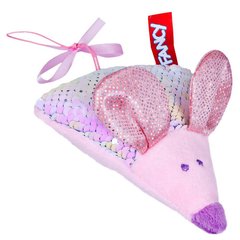 Фотография, изображение Мягкая игрушка мышонок Сырник Fancy, розовая