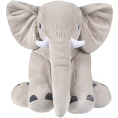 Світлина, зображення М'яка іграшка Слон Елвіс FANCY, сірий 46 см