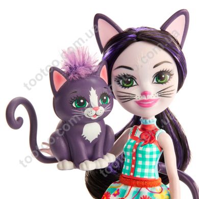 Фотография, изображение Кукла Enchantimals "Котик Сиеста" (GJX40)